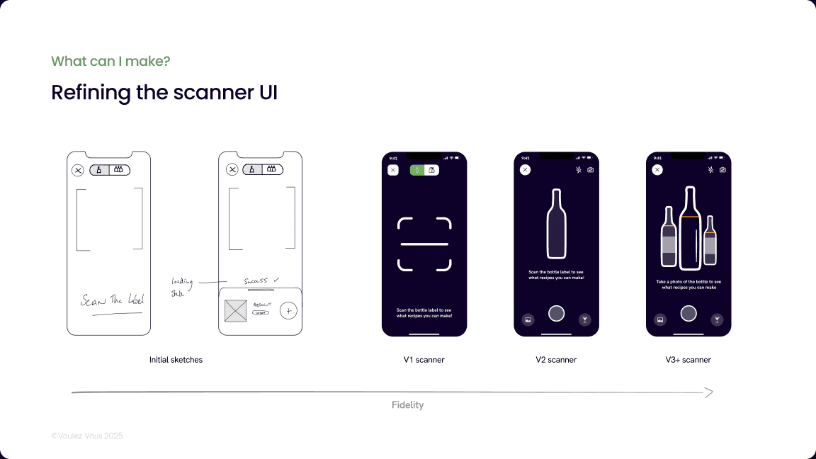 Refining the Scanner UI