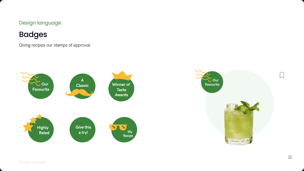 Design Language — Badges